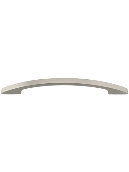 Oval Cabinet Pull - 6'' Center-to-Center in Satin Nickel.